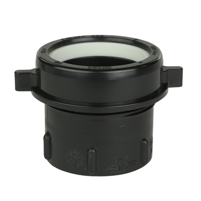 IPEX HUB-SL.JOINT GALV. PIPE ADAPTER ABS-DWV BLACK 1 1/2"