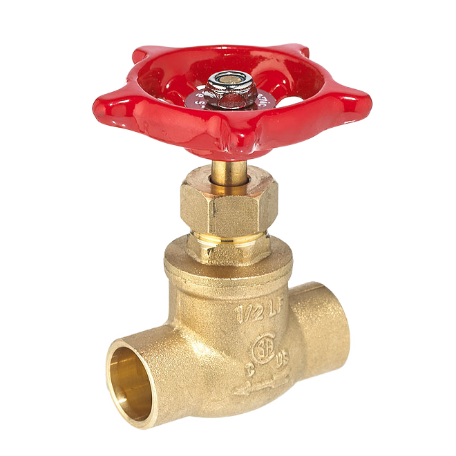 AQUA-DYNAMIC STRGHT/NO-LD VALVE STOP BRASS BRONZE 1/2"