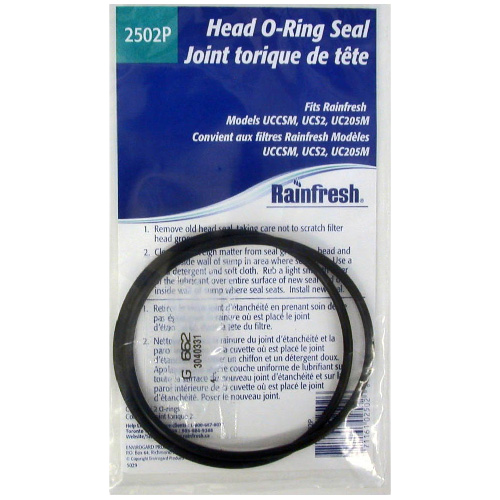 RAINFRESH SEAL O RING RUBBER BLACK 2PK