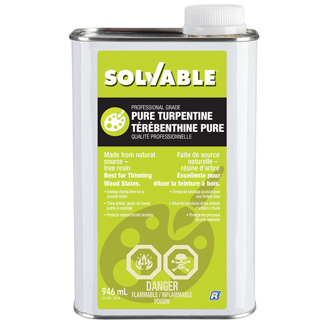 SOLVABLE PURE TURPENTINE 946ML