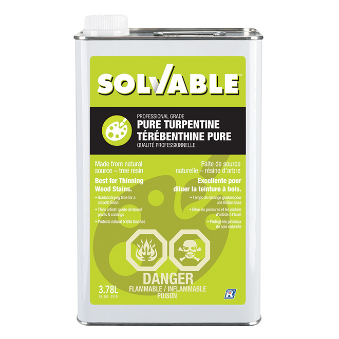 SOLVABLE PURE TURPENTINE 3.78L