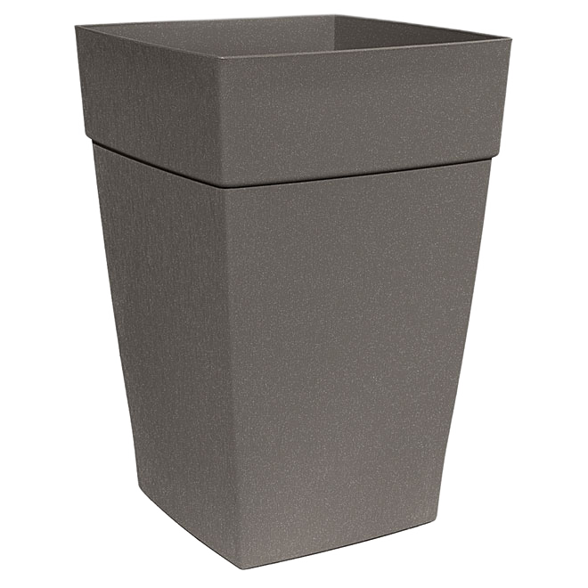 HARMONY TALL PLANTER SLATE 12"