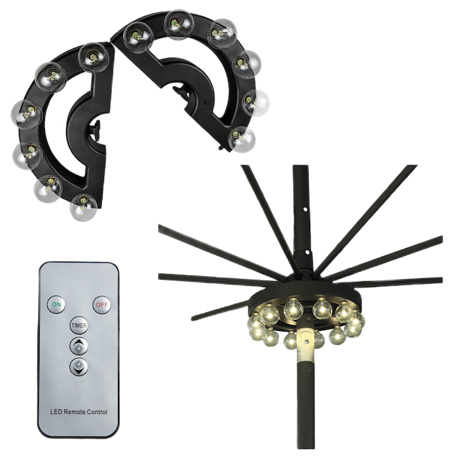 UMBRELLA LIGHT LED WARM WHITE