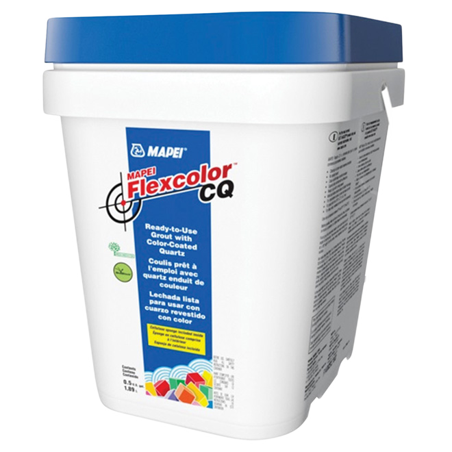 FLEXCOLOR QC FLEXCOLOR CQ GROUT PREMIXED ACRYL/QUARTZ ALMOND LIGH 1.89L