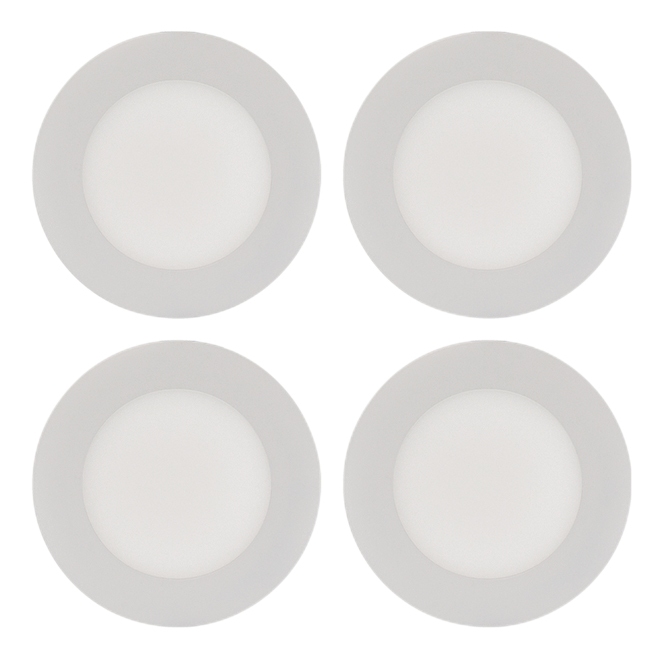 TRENZ THIN LED RECESSED WHITE 4" 4PK