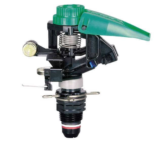 RAIN BIRD W/NOZZLES IMPACT SPRINKLER PLASTIC