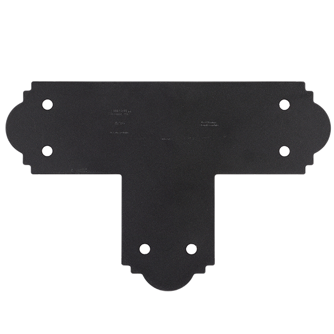 SIMPSON STRONG-TIE LOOK T STRAP STEEL BLACK 17 1/2x11 1/4"