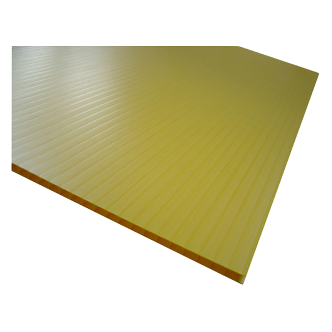 EM PLASTIC PANEL-HI-CORE NATURAL 48"x96"x4MM