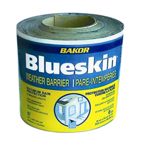 BAKOR BLUESKIN MEMBRANE ASPHALT BLUE 4"x75'x40 MIL