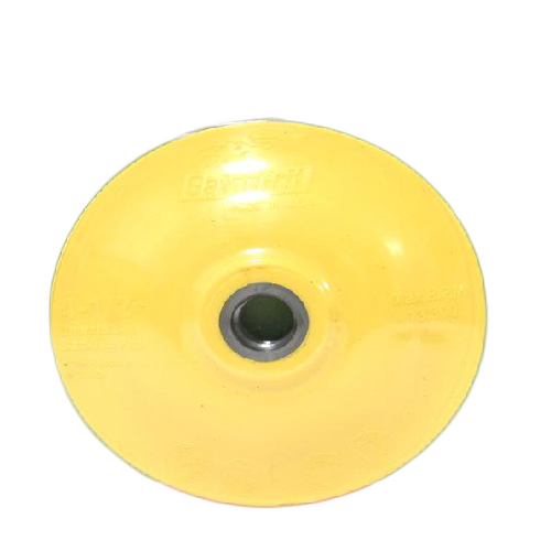 RUST-OLEUM BACKER PAD PLASTIC YELLOW 4 1/2"