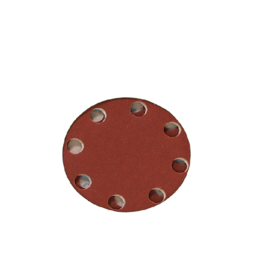 RUST-OLEUM 8 HOLES SANDING DISK ALUM.OXIDE RED 5"x220GTxPK15