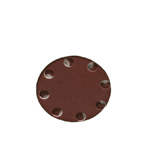 RUST-OLEUM 8 HOLES SANDING DISK ALUM.OXIDE RED 5"x120GTxPK15