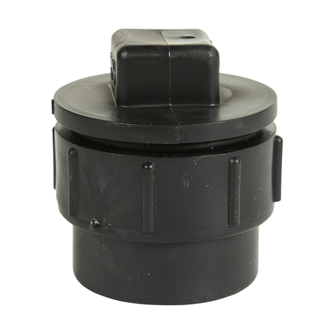 IPEX SPI-FPT PLUG CLEANOUT ADAPTER ABS-DWV BLACK 1 1/2"