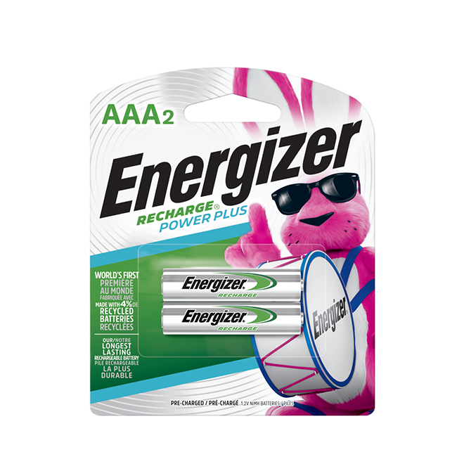 ENERGIZER AAA RECHARGEABLE BATT. PK2