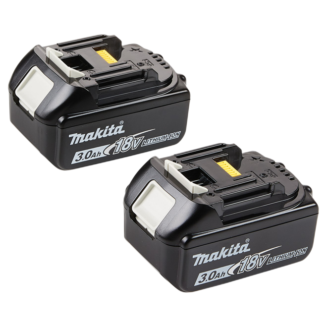 MAKITA LXT BATTERY LITHIUM ION BLACK 18Vx2PC