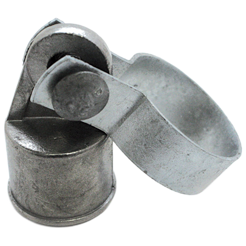 MASTER HALCO RAIL END ASSEMBLY STEEL GALVANIZED 1 7/8"x1 3/8"