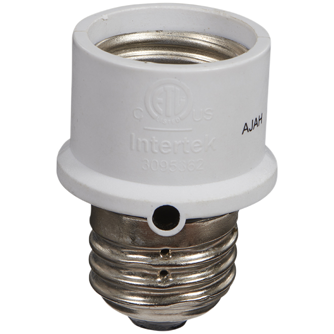 AMERTAC SCREW BASE PHOTO PLASTIC/MATA WHITE 120V