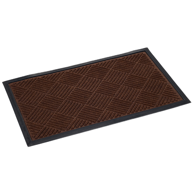 WASH & DRY DONNINGTON UTILITY MAT POLY/RUBBER RUST 18"x30"