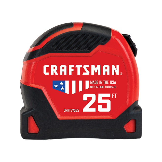 CRAFTSMAN PRO-11 MEASURING TAPE PRO REACH BLACK/RED 25'