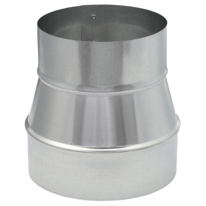 IMPERIAL ROUND DUCT REDUCER STEEL GALVANIZED DIA6"x5"xGA30