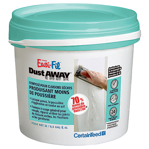 EASI-FIL DUST AWAY JOINT COMPOUND PASTE WHITE 2L