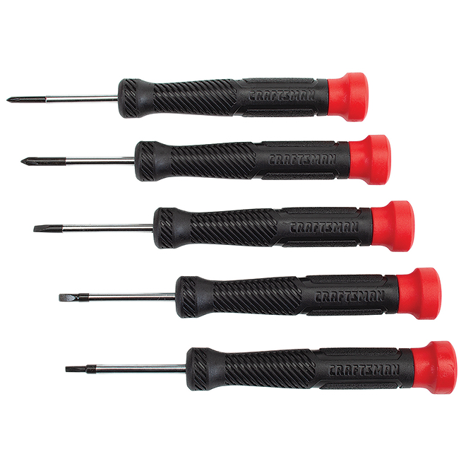 CRAFTSMAN PRECISION SCREWDR.BIT SET BI-MATERIAL 5PC
