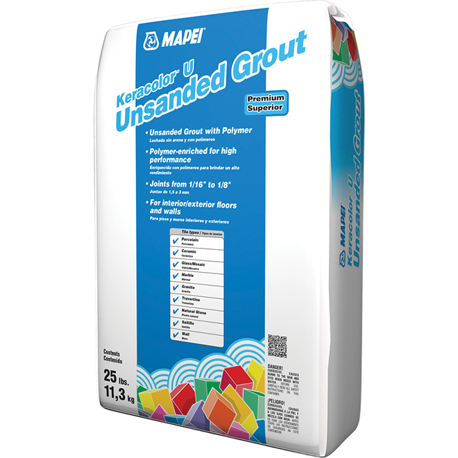 KERACOLOR KER 800 WALL GROUT POLYMER WHITE 11.34KG