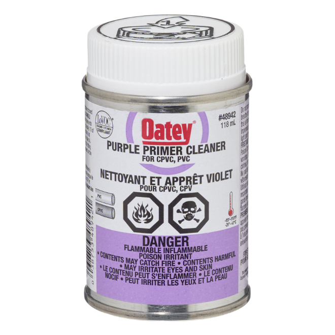 OATEY CPVC/PVC PRIMER/CLEANER PURPLE 118ML