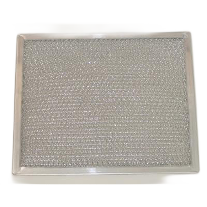 BROAN MOD:CM-BP&GP FILTER ALUMINIUM 8.5x11.5"