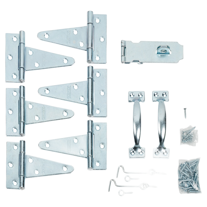 ONWARD MEDIUM DUTY GARDEN SHED KIT STEEL ZINC