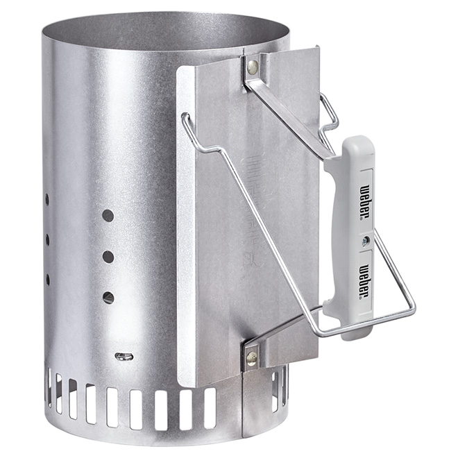 WEBER CHIMNEY STARTER ALUM STEEL ALUMINUM