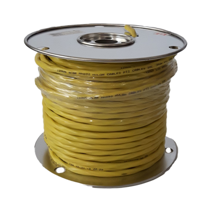 SOUTHWIRE CONSTRUCTION WIRE NMD90 12/3 YE COPPER YELLOW 12/3GAx75M