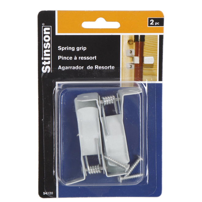 STINSON SPRING GRIP STEEL WHITE 7/8"