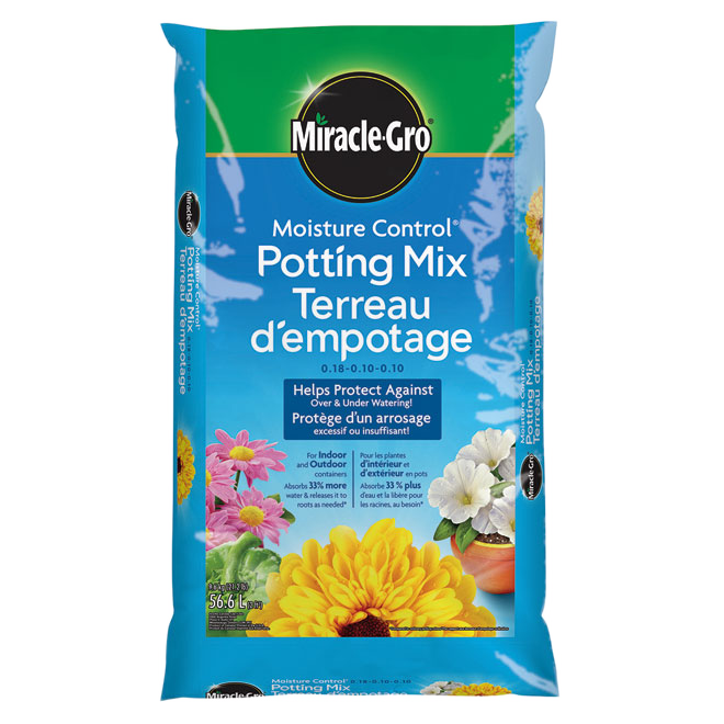 MIRACLE GRO POTTING SOIL MIX 56L