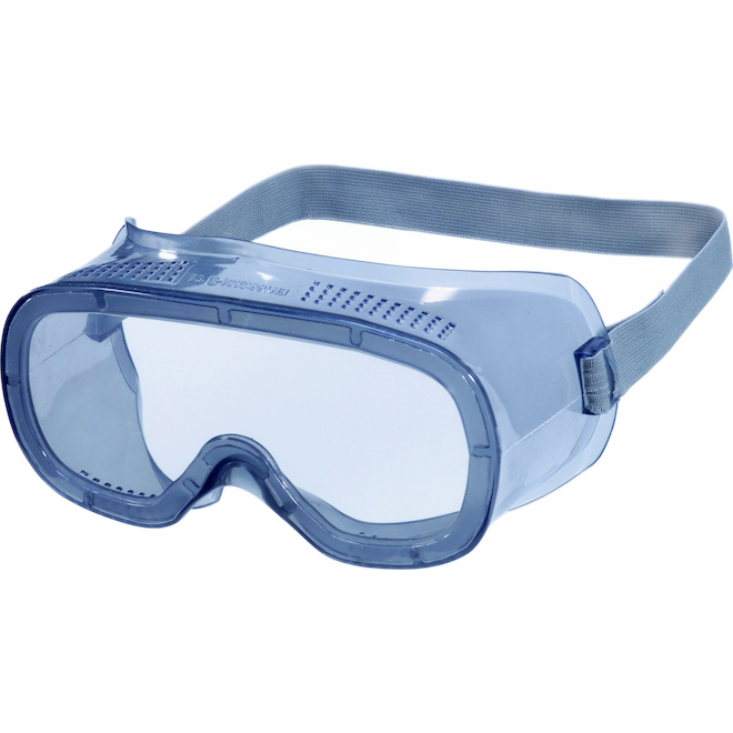 DELTA SAFETY GOGGLES POLY CLR