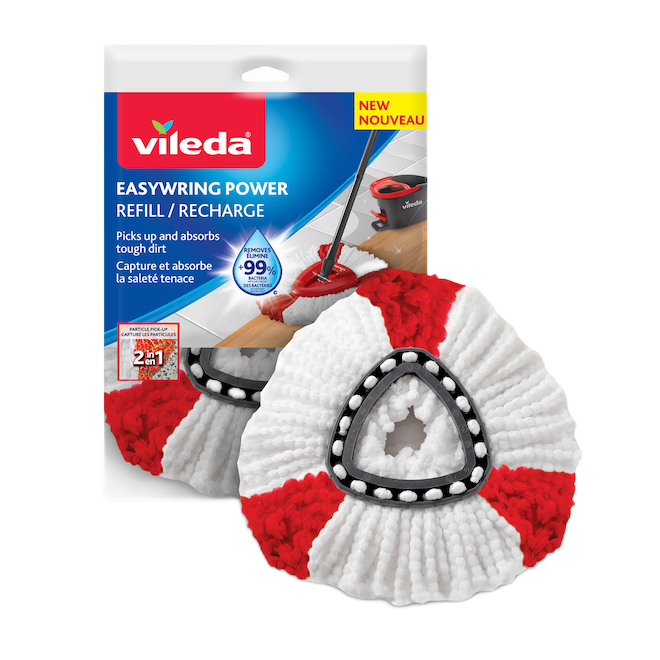 VILEDA EW POWER MOP REFILL MICROFIBRE