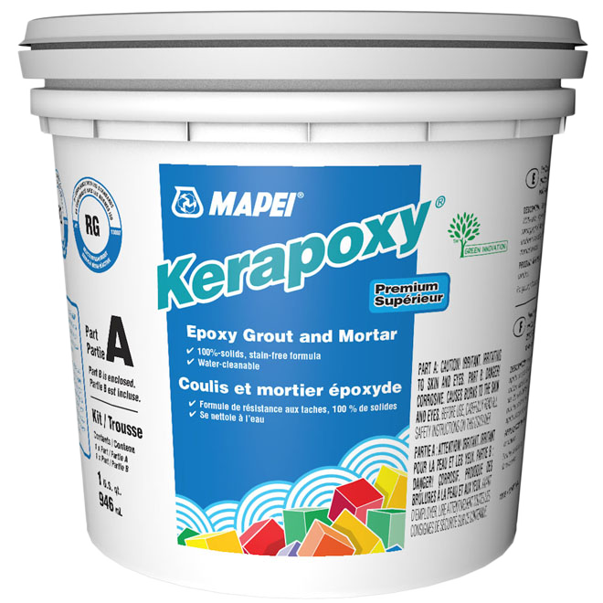 KERAPOXY GROUT WHITE 945ML