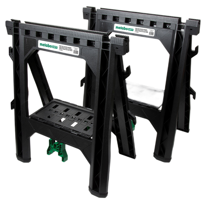 METABO SAWHORSE SET PLST BLK 2P