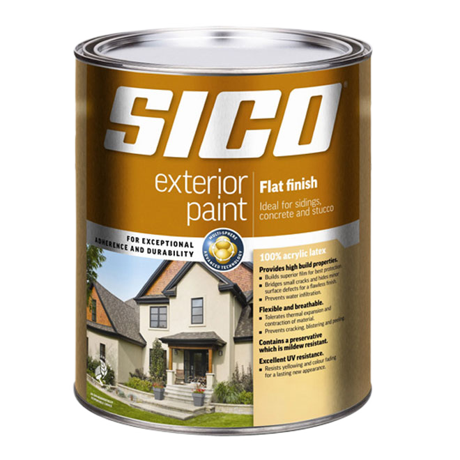 SICO 100% ACRYLIC E.FLAT LATEX NEUTRAL BASE 875ML