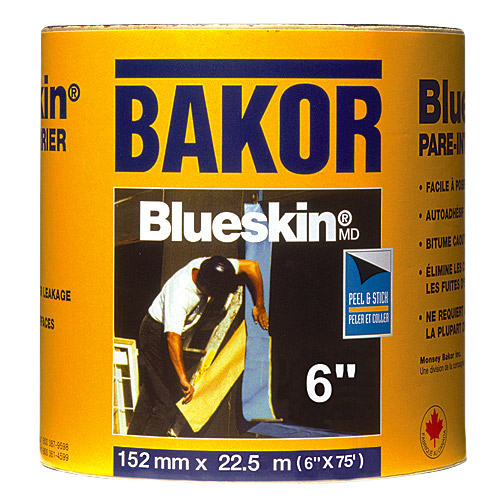 BAKOR BLUESKIN MEMBRANE BLUE 6"x75'