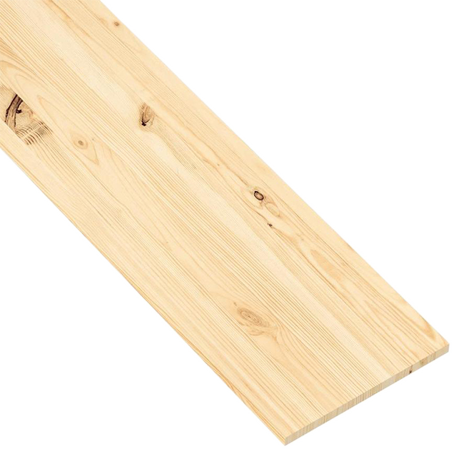 METRIE HOBBYBOARD EDGE GLUE PANEL SPRUCE F06 NATURAL 3/4x12x72"