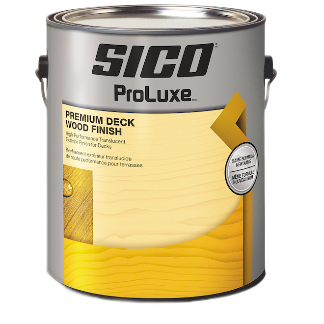 SICO PROLUX EXTERIOR STAIN ALKYD NATURAL 3.78L