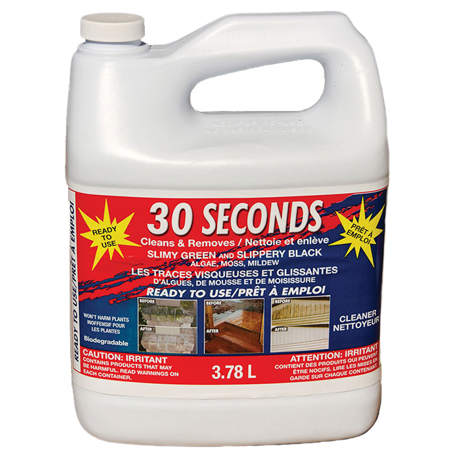 30 SECONDS OUTDOOR C EXTERIOR HOUSE CLEANER 3.75L