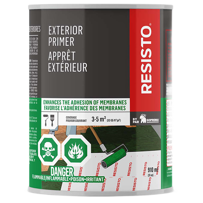 RESISTO WATERPROOF EXTERIOR PRIMER ELASTOMER 1L