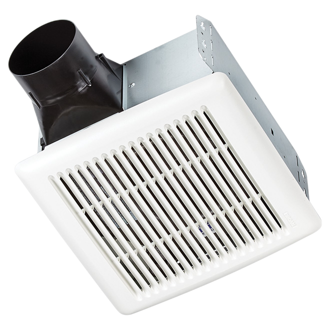 BROAN INVENT BATHROOM FAN 1.5 SONES WHITE 80CFM