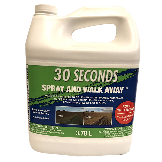 30 SECONDS OUTDOOR C BIODEGRAD. ROOF TREATMENT