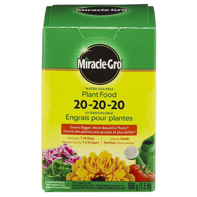 MIRACLE GRO HYDRO 20-20-20 680G