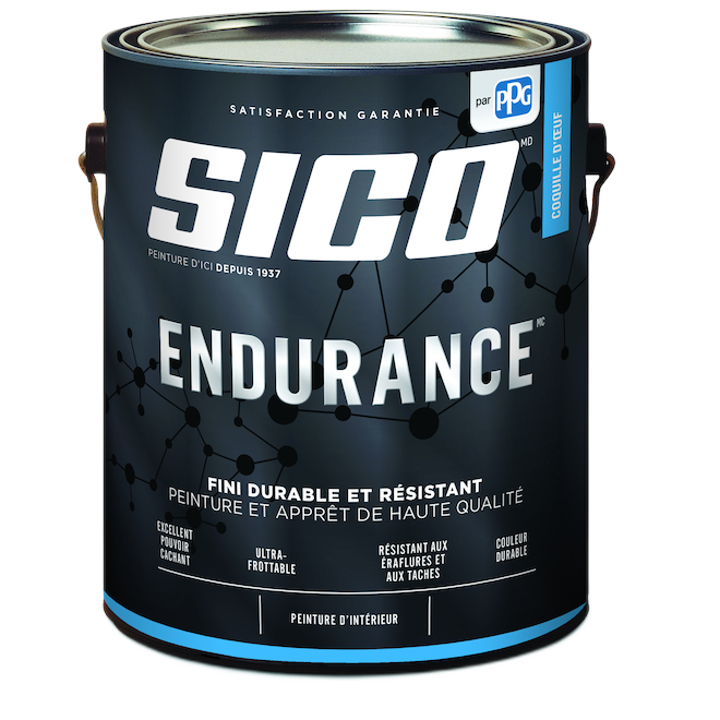 SICO ENDRNC INT LTX EGG WH 3.78L