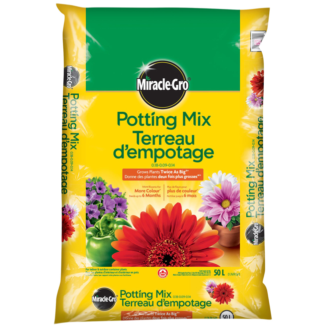 MIRACLE GRO POTTING MIX 50LT