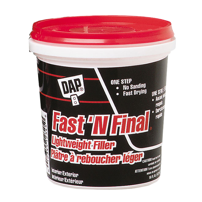 DAP FAST N FINAL SPACKLING INT./EXT. WHITE 473ML